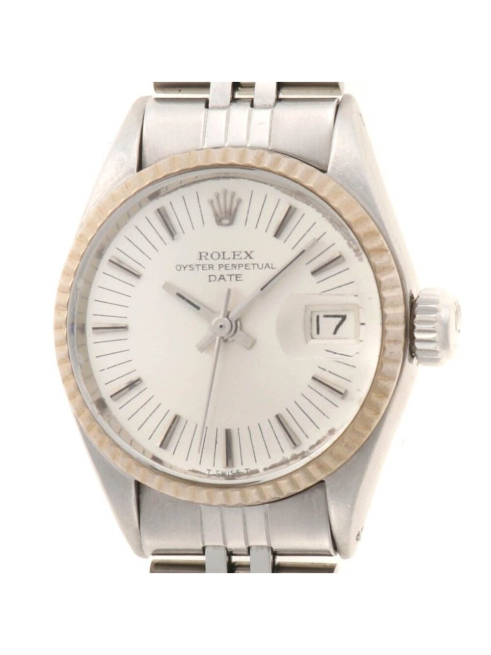 Rolex Perpetual Date Watch 18k White Gold 18k Silver